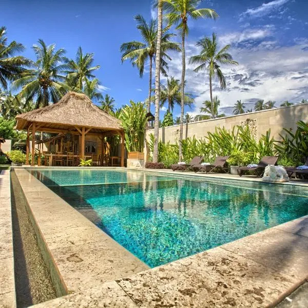 巴厘岛底栖生物及潜水胜地度假酒店，位于甘地达萨的酒店