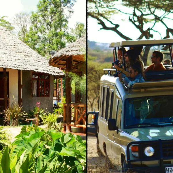 The Vijiji Center Lodge & Safari，位于Nkoaranga的酒店