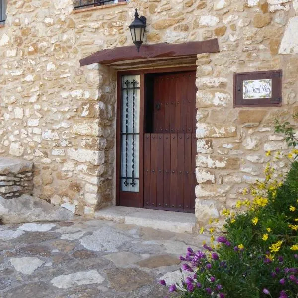 Casa Rural Mas de Sant Pau - Turistrat.，位于Vilar de Canes的酒店