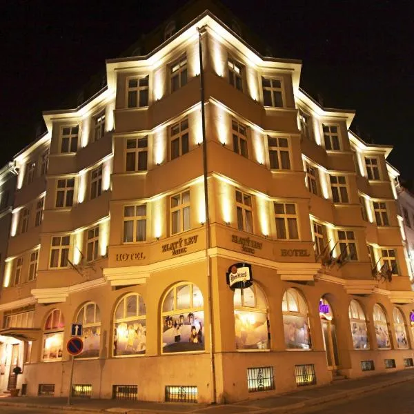 扎泰茨兹莱提列弗酒店，位于Podbořany的酒店