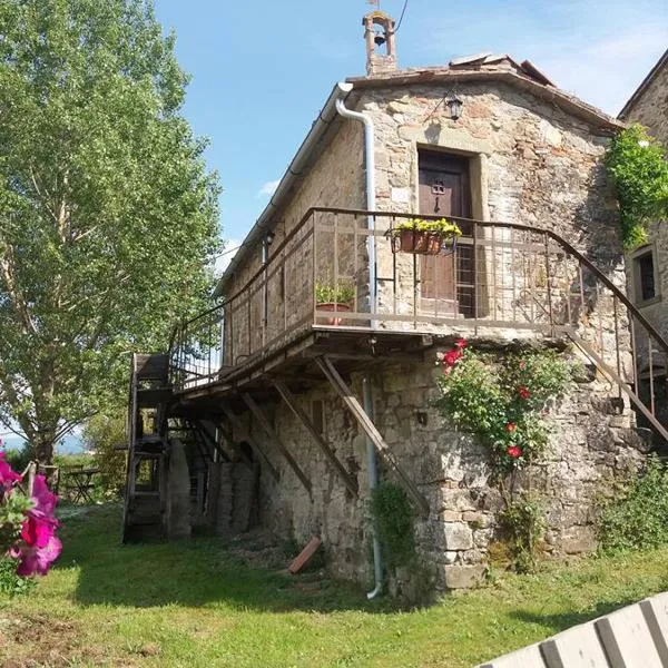 Podere Casina Rossa，位于波皮的酒店