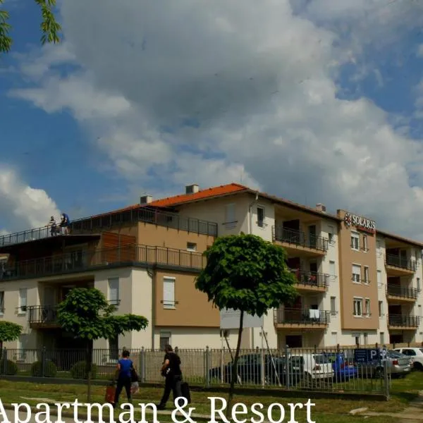 Solaris Apartman&Resort，位于Kunszentmárton的酒店