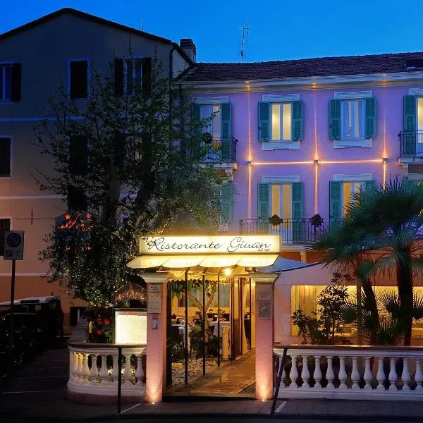 Albergo Giuan Arma di Taggia，位于Lingueglietta的酒店