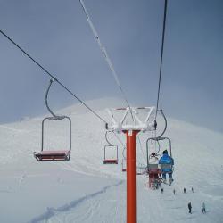 新雪谷比罗夫滑雪缆车