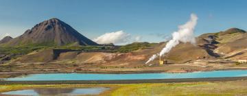 Lake Myvatn的乡村别墅