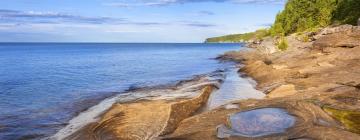 Bruce Peninsula, Southern Georgian Bay and Lake Simcoe的汽车旅馆