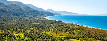 Albanian Riviera的海滩酒店