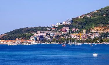 Montenegro Coast的海滩酒店