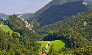 Semmering-Rax-Schneeberg的自助式住宿