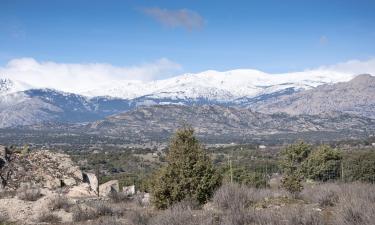 Sierra de Guadarrama的滑雪度假村