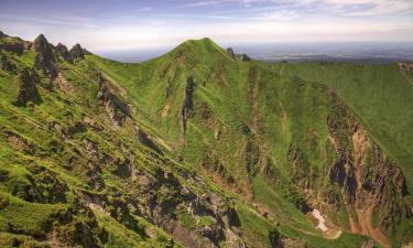 Massif du Sancy的木屋