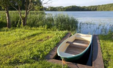 Mecklenburg Lake District的小屋