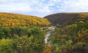 The Poconos的乡村别墅