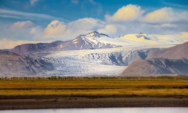 Vatnajokull Glacier的旅馆