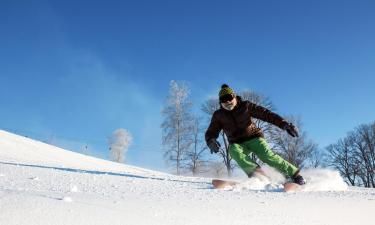 Ski Mont Orford的住宿加早餐旅馆