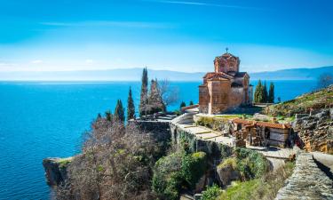 Lake Ohrid的海滩短租房