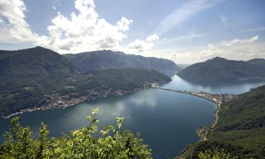 Lake Lugano的乡村别墅