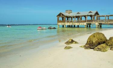 佛罗里达礁岛群的海滩酒店