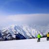 白马村滑雪场的木屋