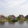 Frisian lakes的船屋