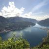 Lake Lugano的露营地