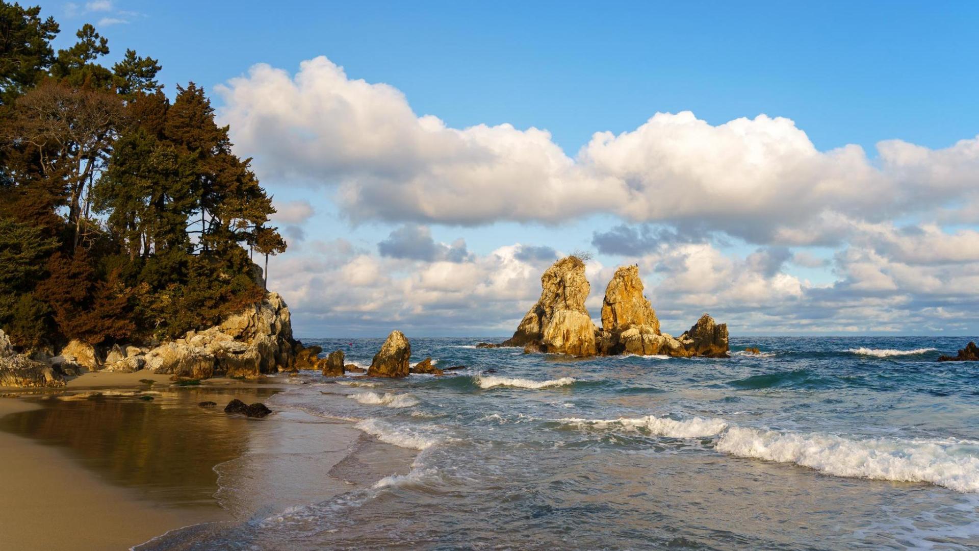 韩国的热门海滩度假目的地
