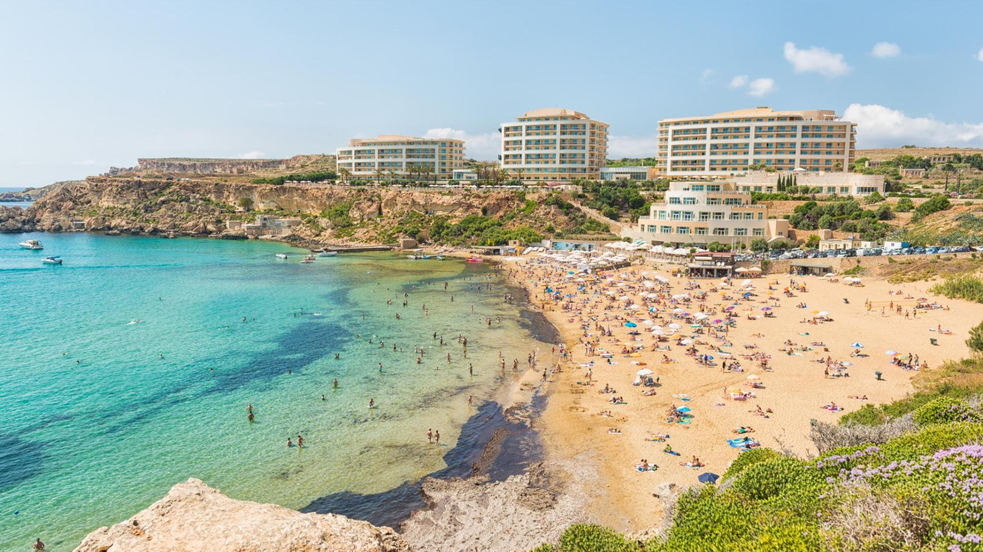 马耳他的热门海滩度假目的地