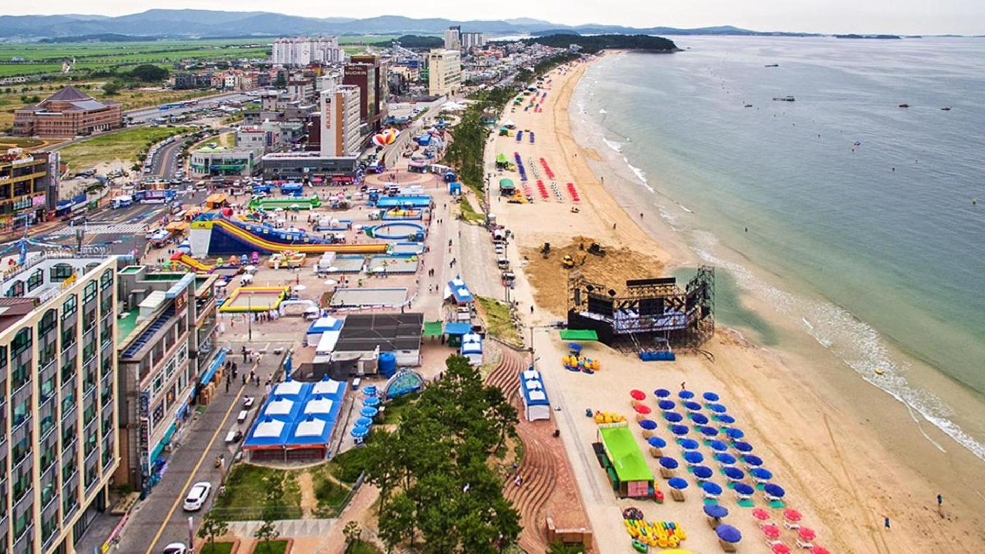 保宁市65 韩国海鲜  -  沙滩漫步  -  海滨漫步保宁市保宁市