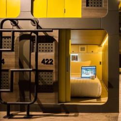 胶囊旅馆  4家胶囊旅馆位于涩谷区 